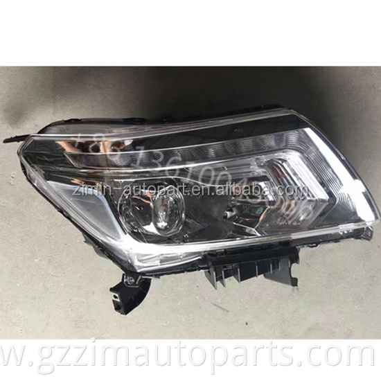 ABS Plastic Modified Front Head Lamp Light For Navara 2016